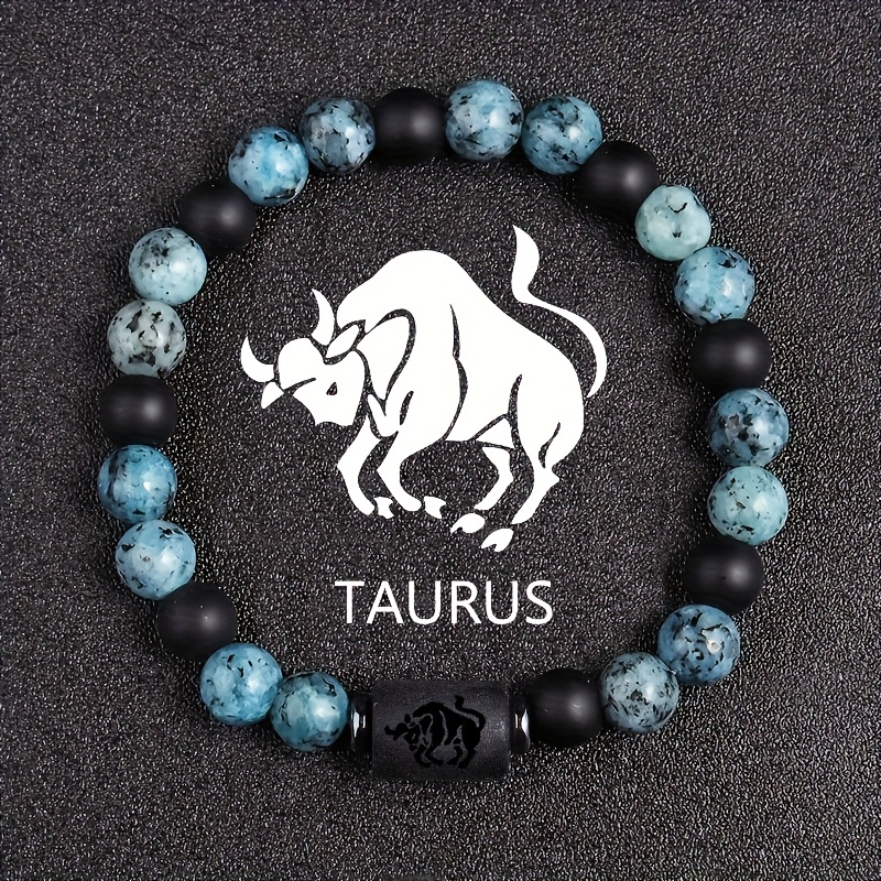 Universe Galaxy Eight Planets Astrology Beaded Bracelet