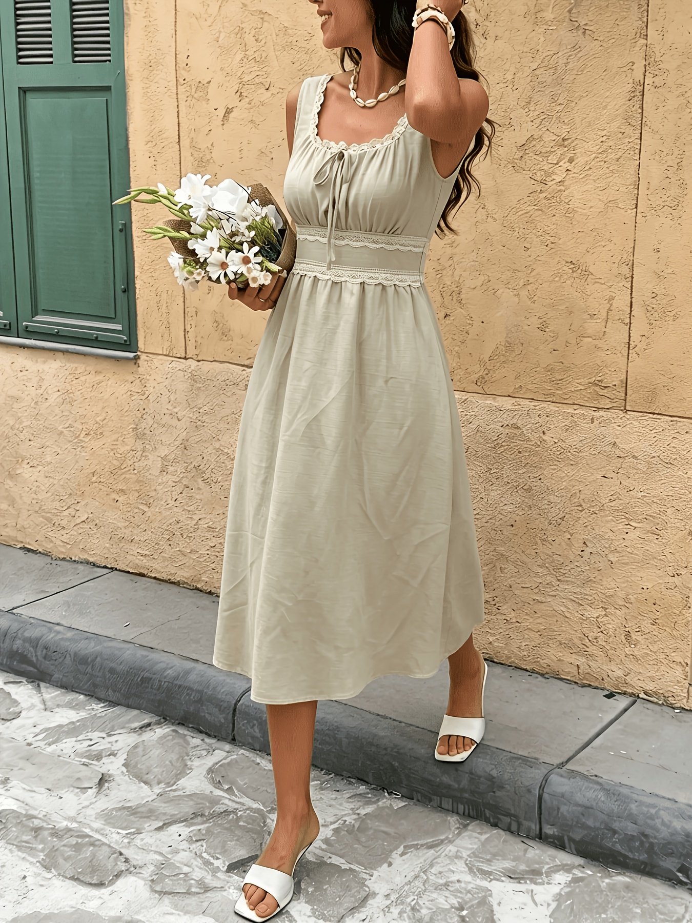 drop waist dress sold on Temu Australia