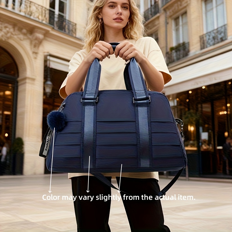 Stylish Solid Color Minimalist Single-Shoulder Bag
