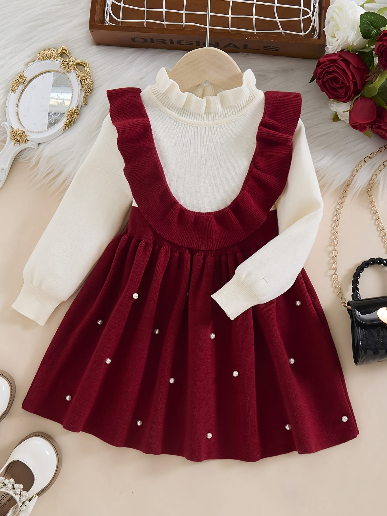 Vestido rojo  coreano