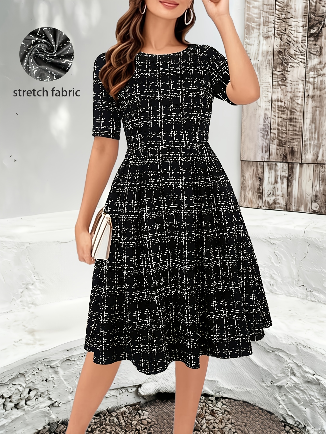 linen plus size dress Made In Italy Plus Size Linen Dress main image 1