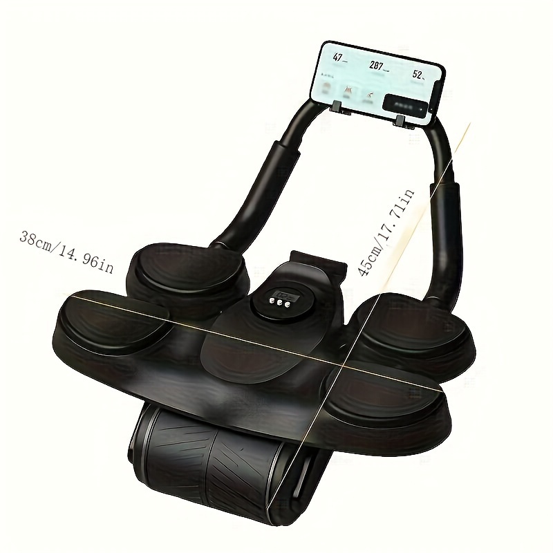 Four Elbow Support Self rebounding Abdominal Exercise Wheel Temu