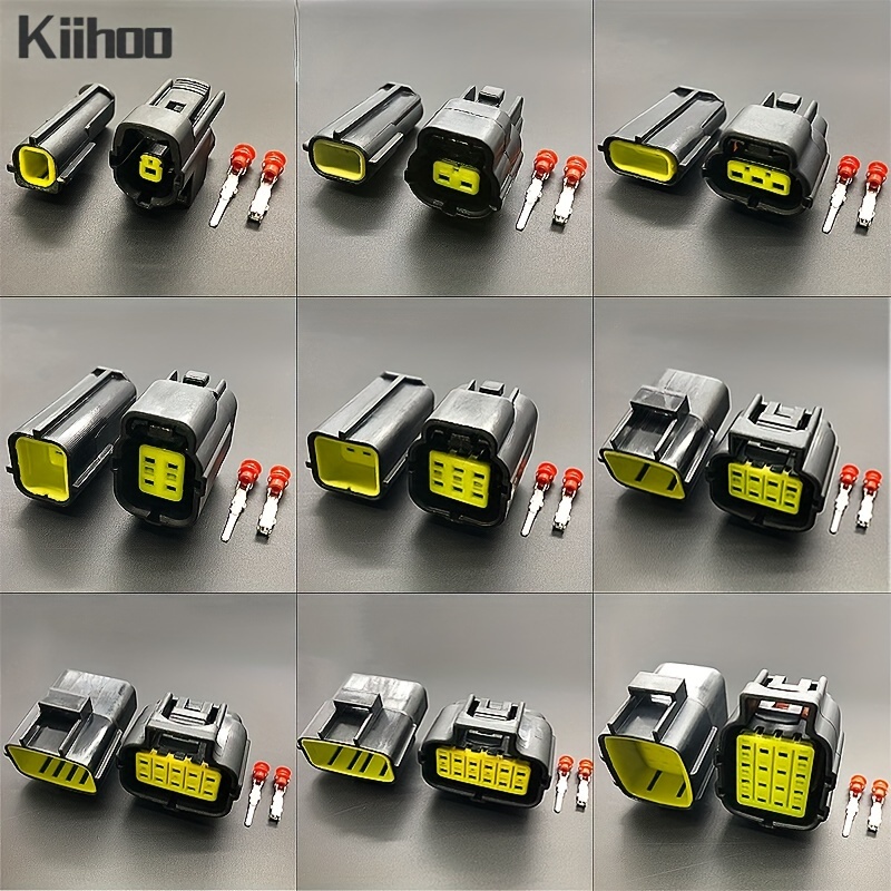 amp1 8 automotive connector male and female wire harness connector dj70216y 1 8 11 21