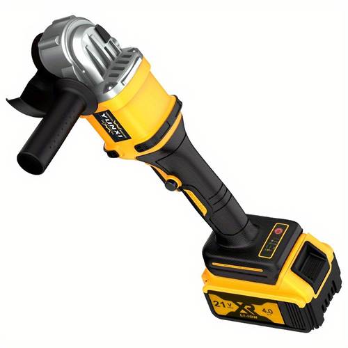 the 2025 brand new rechargeable angle grinder cordless polishing machine with two lithium ion batteries a fast charger and set of accessories making it versatile and