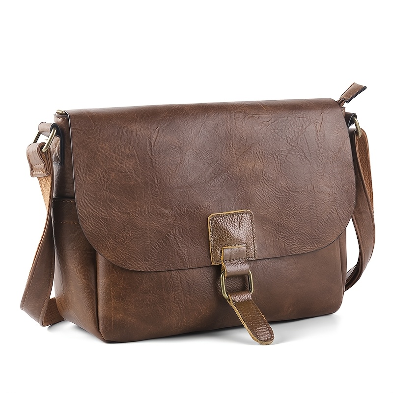 

Western Cowboy Style Women', European And Vintage Crossbody Bag, Casual Trendy Commuting Shoulder Bag.