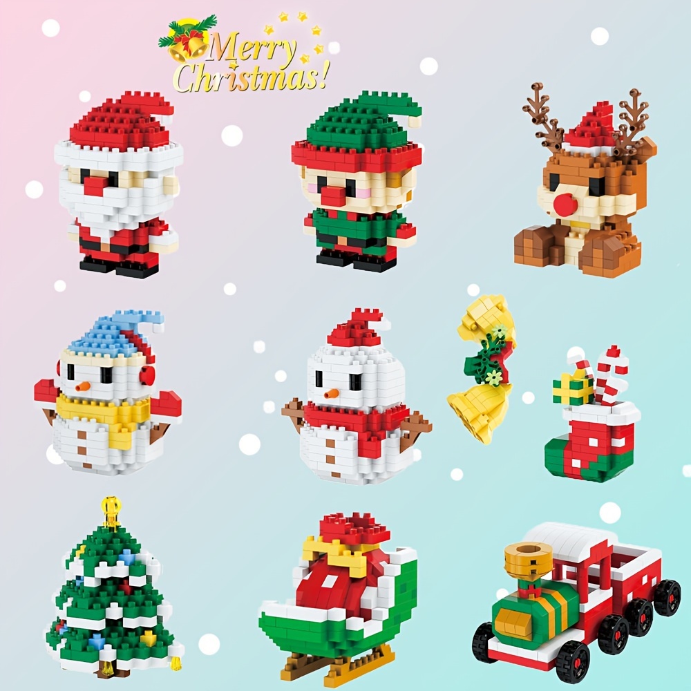 Christmas Santa Building Blocks Set,Christmas Themed Building Block