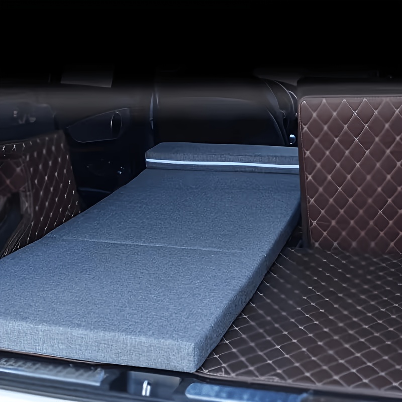 foldable car mattress 4 layer portable suitable for glove box and rear seats camping travel rv thick car interior rv home bedding