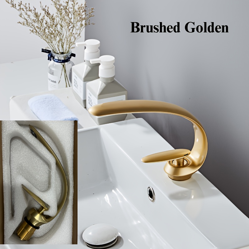 1 szt. Biały kran Kreatywny uchwyt galwaniczny Kuchnia Umywalka do łazienki Kran ciepłej i zimnej wody do basenu i do użytku zawodowego Instrukcja pływania i korzystanie z hotelu