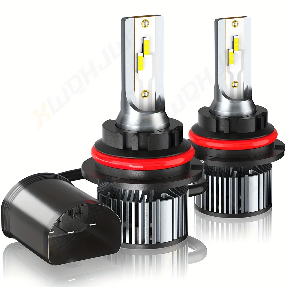 TEMU For Ford F350 F550 Pickup (year:1998-2004) Led Headlights Bulbs Low Beam Combo Kit 9007, 6000k Headlamp Led Bulbs With Cooling Fan,