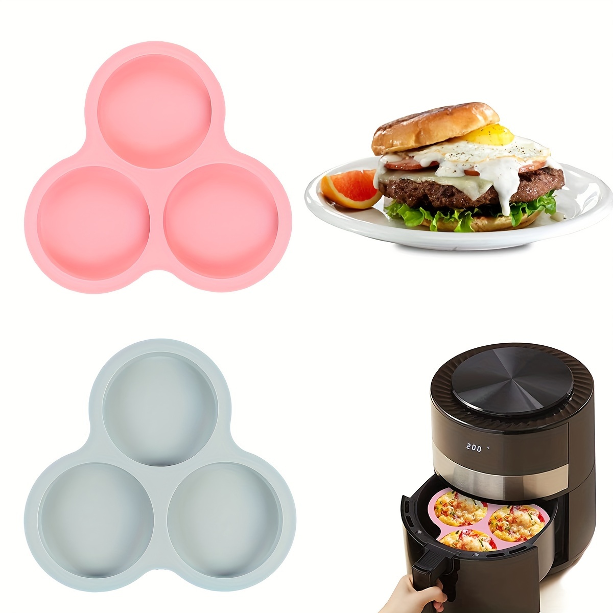 

Air Egg & - 3-cavity, Bottom For , Sandwiches & - For Cooking (/)