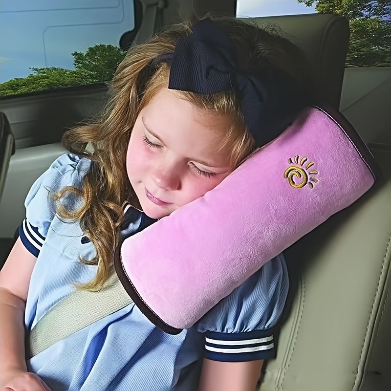 safety belt shoulder pads soft plush travel pillows for sleeping