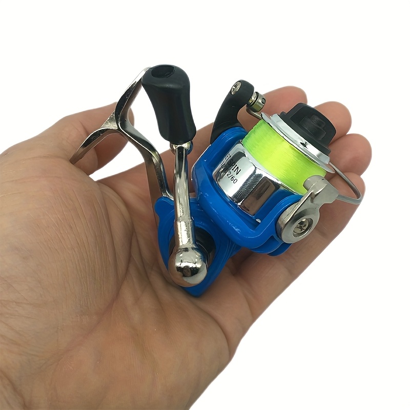 1pc   steel fishing reel with smooth metal rocker arm lightweight 102g     control ideal for spinning and casting