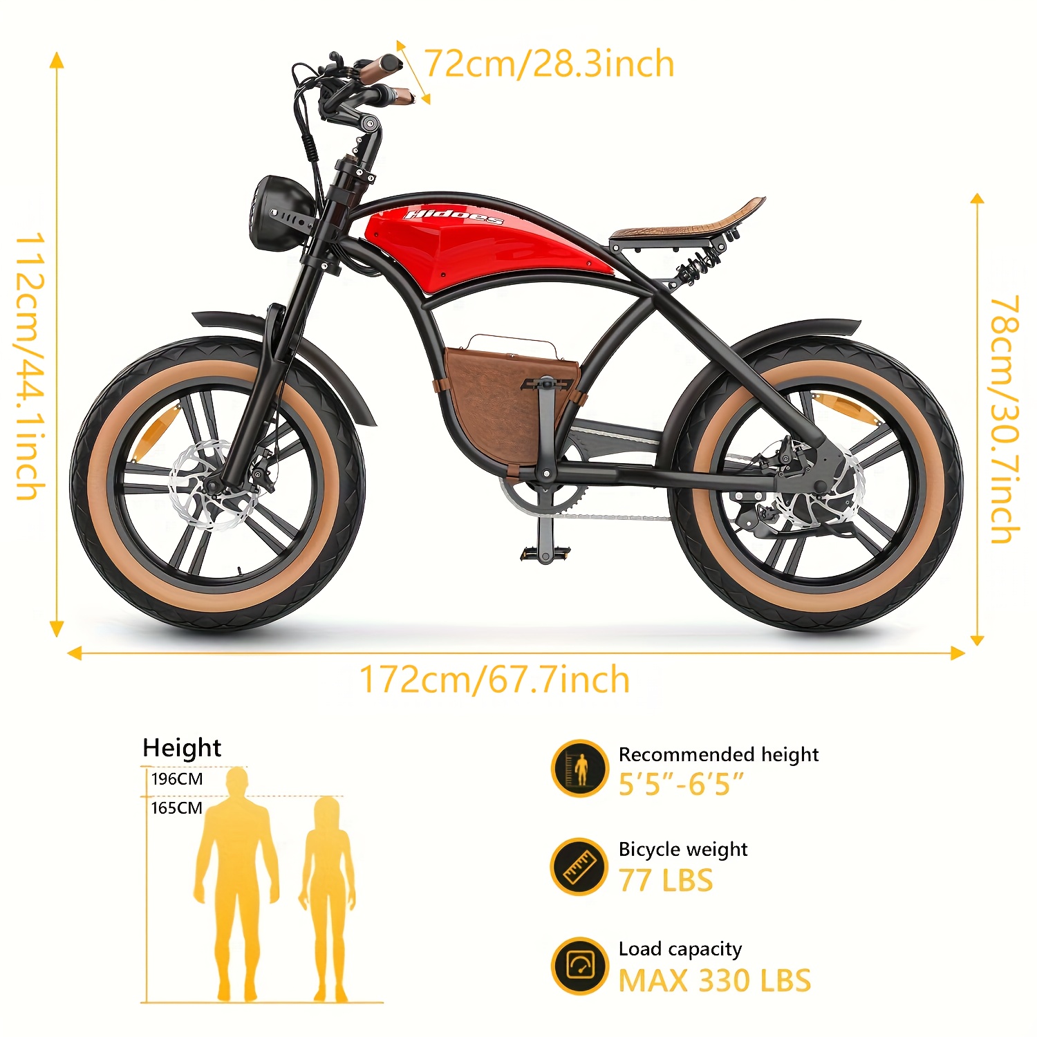 electric bike for adults b10 48v 12 5ah battery 18650 25 40km   speed 750w motor e bike for adults electric mountain bike for men 20 fat tire electric   speed with cowboy bag weight bearing 330lbs details 12