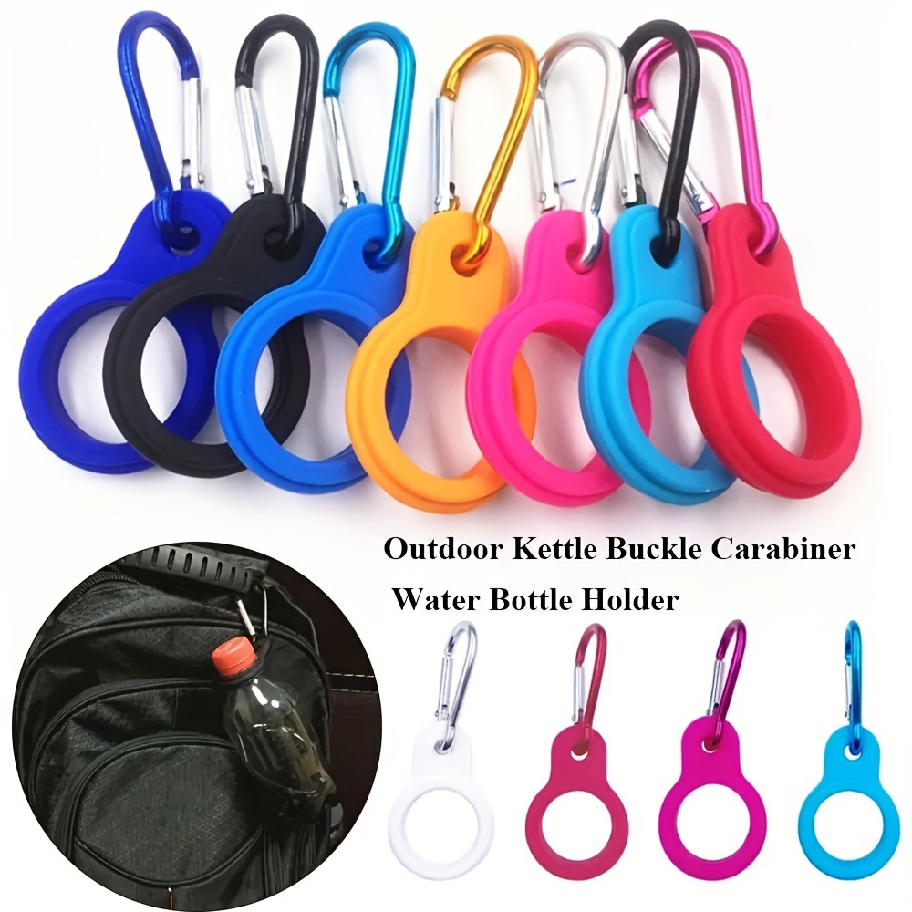 

3pcs Outdoor Bottle Hook, Portable Climbing Hook, Casual Running Water Bottle Clip, Beverage Hook, Backpack Accessories