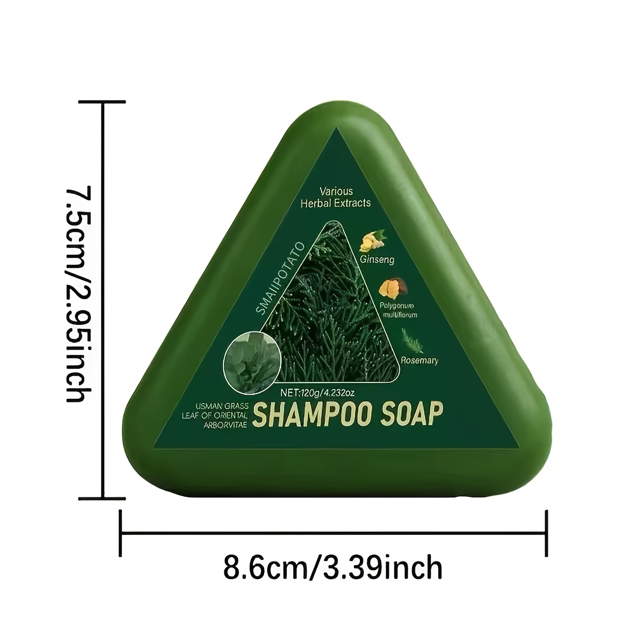 Image of The Shampoo From Platycladus Leaves Can Fluffy Hair , Remove , And Keep Fragrance Smooth For A Long Time. Suitable For Oily Heads And People.