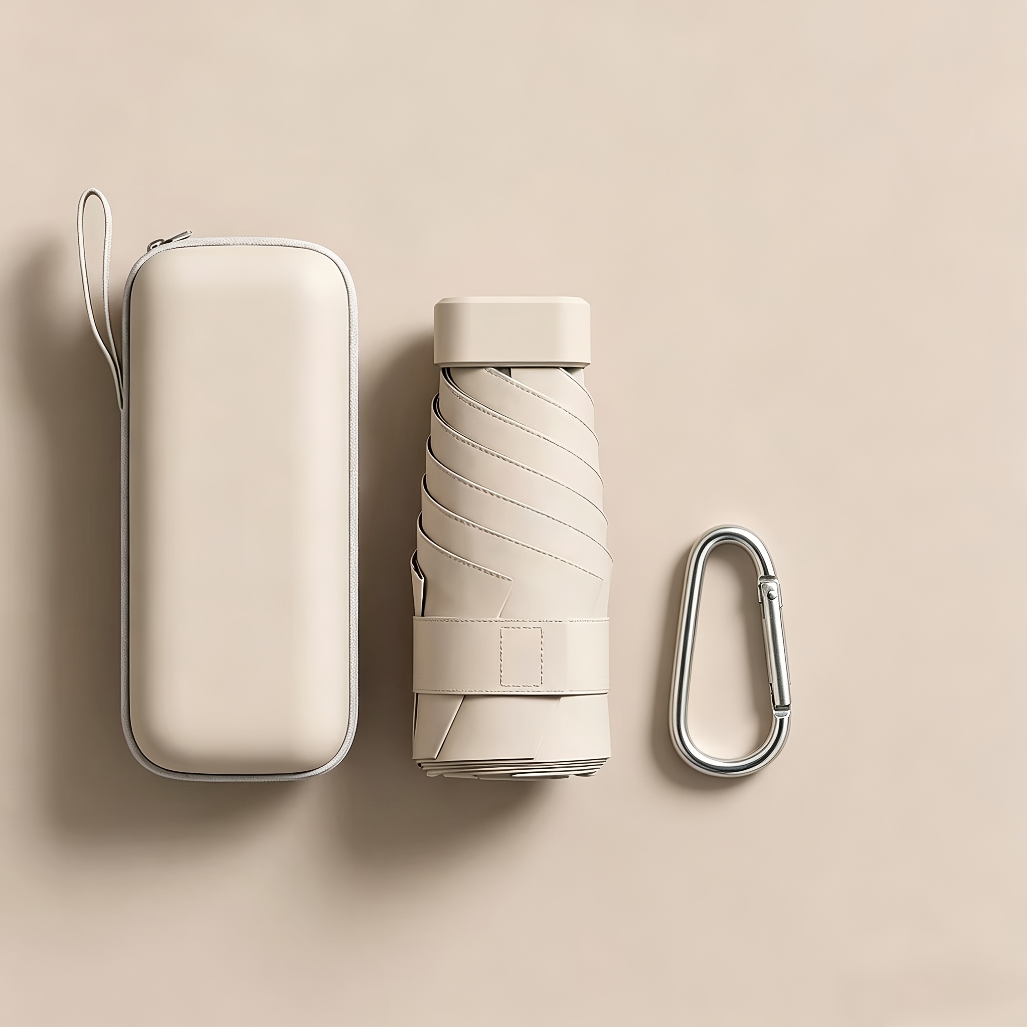 TEMU A 3-in-1 Set Combining A Folding Umbrella, A Storage Box, And A Backpack . The Foldable And Stackable Storage Box Makes Folding Umbrella Easy To