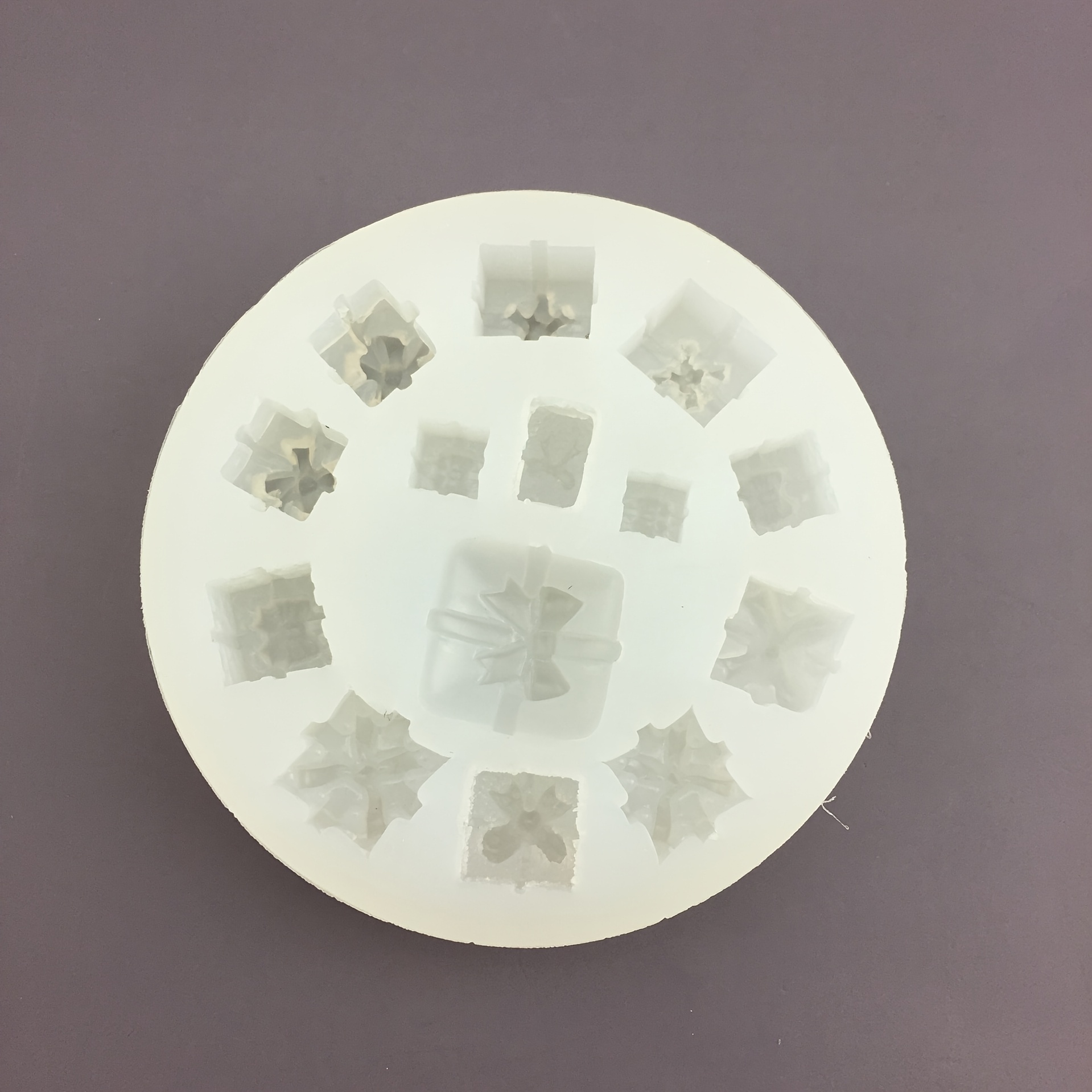 TEMU Moule en pour boîte cadeau multi-styles, irrégulière et multi-compartiments, convient pour le bricolage, la fabrication de savon, les moules,