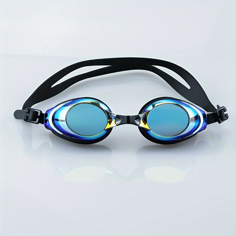 Professional Adult Swimming Goggles For Men And Women With Hd Lens, Waterproof Adjustable Silicone Swim Glasses