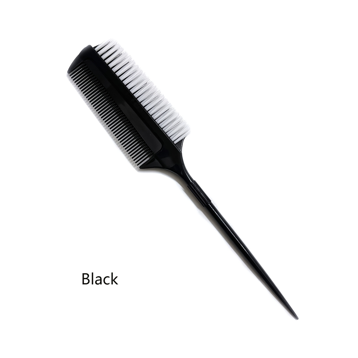 High-quality Latin Dance Styling Comb Makeup Artist Special Hairbrush For Styling Bangs And Sideburns Bristle Comb Greasy Hair Gel Mud Brush