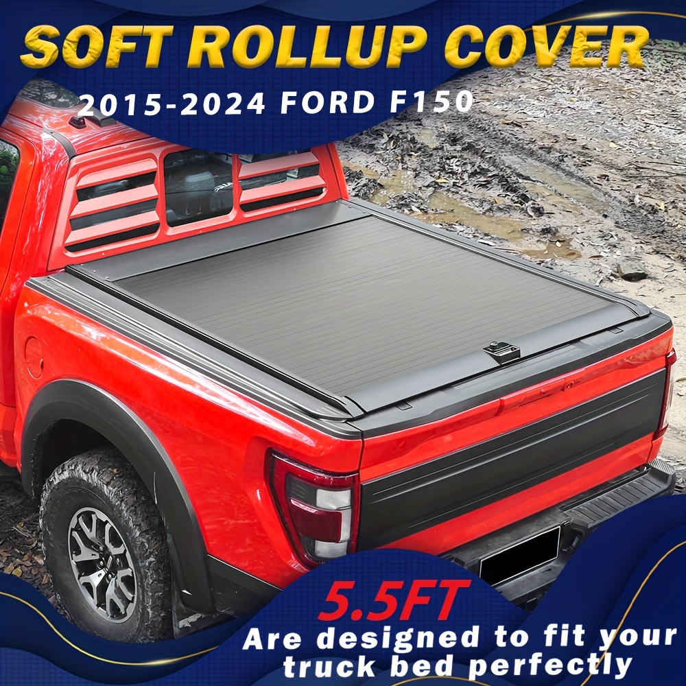 Automatic Retract Hard Tonneau Cover Fits 2015 2024 Ford F Temu