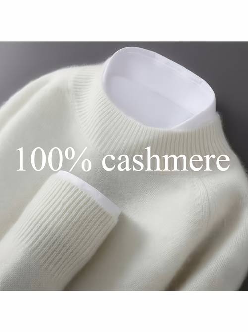 mens semi high neck solid color high quality long sleeved base anti pilling versatile sweater knitted sweater outdoor sports sweater for men