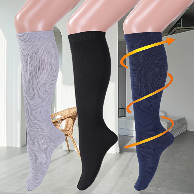 Copper Compression Socks Men Women Improve Circulation - Temu