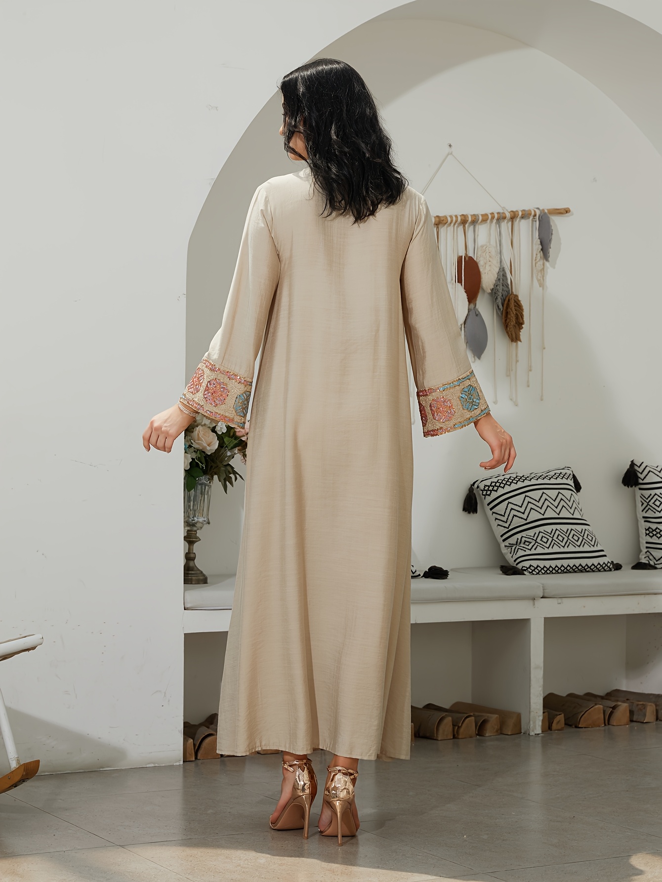 knee length dresses for ladies Seamed Mesh Dress S main image 0