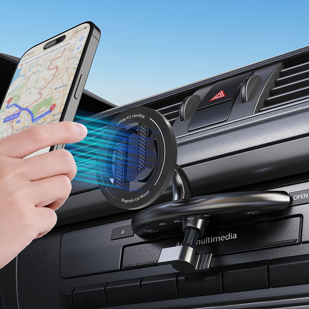 TEMU Supporto Magnetico Auto per Telefono, Porta Telefono per Auto con Slot CD