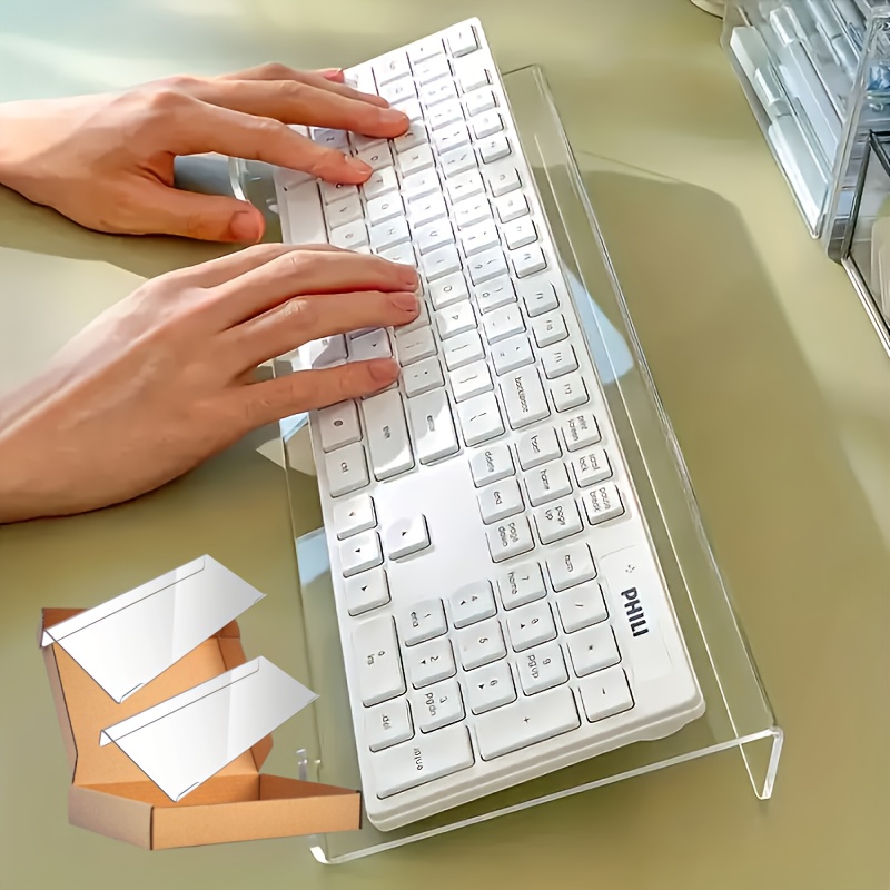 keyboard riser stand sold on Temu United States