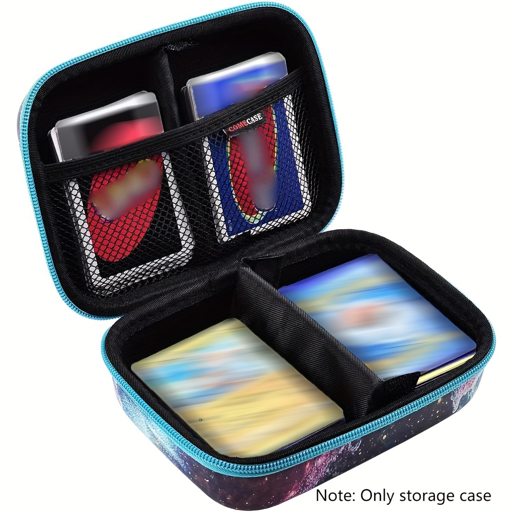 

Cards Holder Compatible For Phase 10 Game Cards, Card Game Case Storage Holds Up To 350 Cards. Removable Divider And Hand Strap Offered