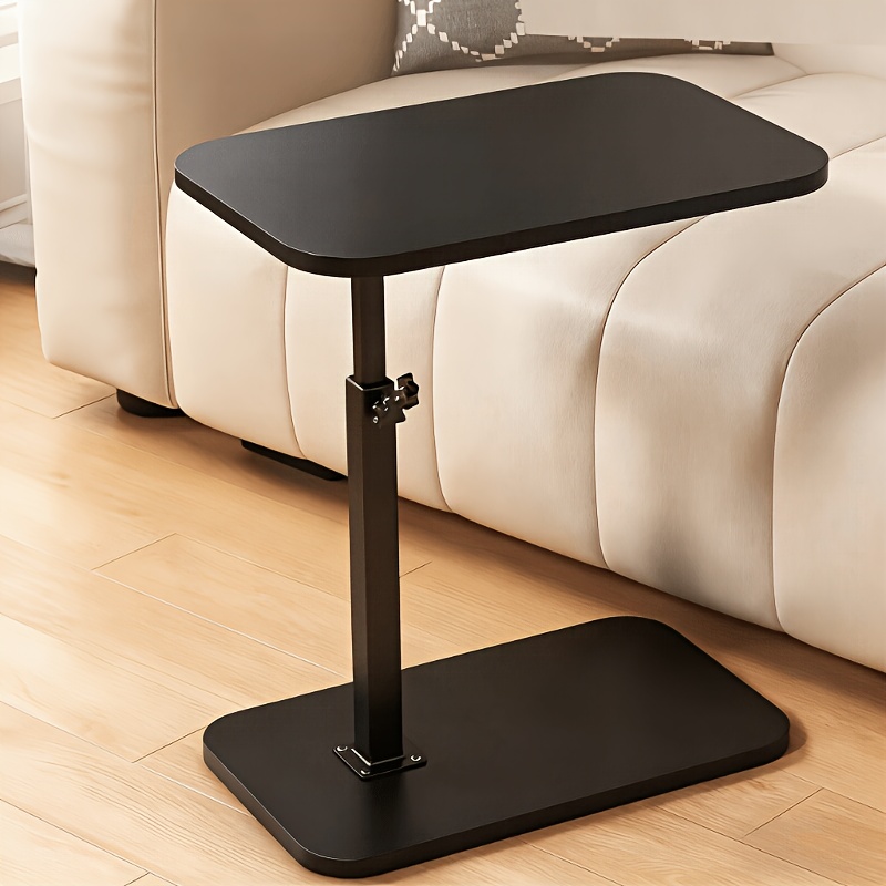 Adjustable Height 360° Rotating Side Table - Lift Coffee Table, (walnut/oak//natural ) Multifunctional Coffee Table, Adjustable Height Coffee Table, Home Office Desk, Sofa Side Table
