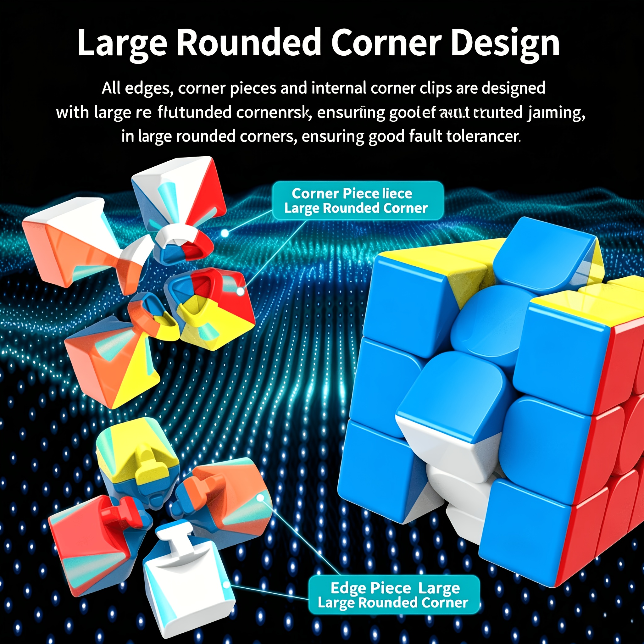 Three-Layer Cube Puzzle Set, Educational Toy