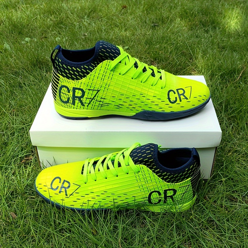 cr7 soccer cleats men women breathable non slip tf grass Temu