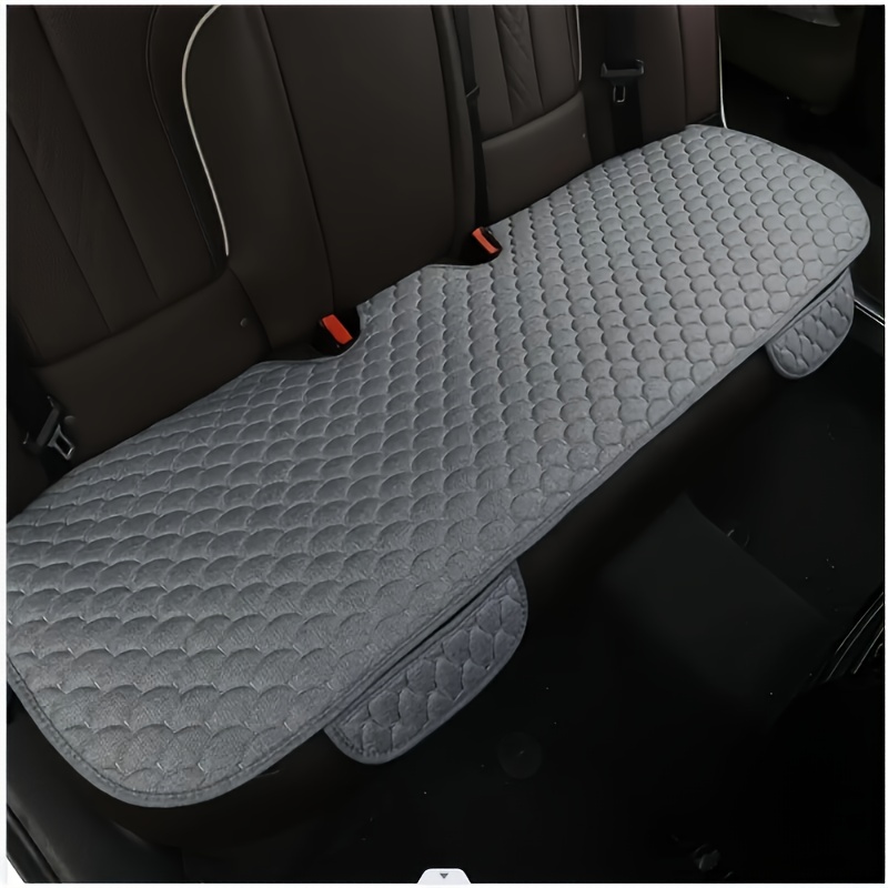 Image of Car Seat Cushion, Suitable For Rear Car Seats. Universal Seat Cushion, Compatible With Most Cars, Vehicles, Suvs, Etc. Soft And Comfortable. Automotive Accessory