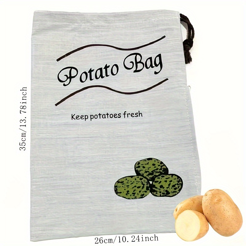 traveler onion banana lettuce storage bag garlic storage bag home kitchen storage straight bag drawstring bag details 8