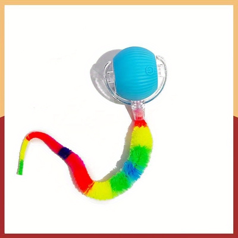 [Jouet intelligent] Nouvelle Balle Électrique pour Chat 2025, Jouet Intelligent Interactif Rechargeable par USB, Balle Roulante en ABS pour Chats et Chiens