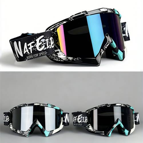 for motorbike utv skiing snowboarding windproof sand resistant motorcycle riding goggles with scratch polycarbonate frame outdoor eyewear