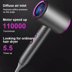 2400 high power high hair dryer hot and cold air temperature control and protection suitable for travel or home use