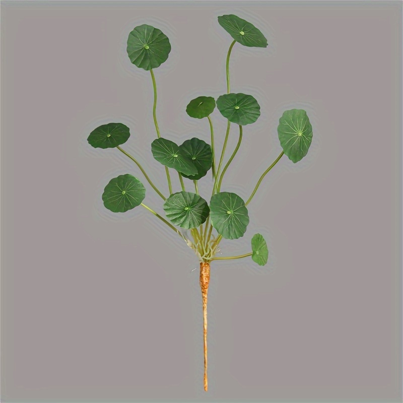 1pc, Artificial For Lotus Leaves, Artificial Plant Leaves Plant Realistic Simulation Plant For Lotus Diy Table Living Room Accessories