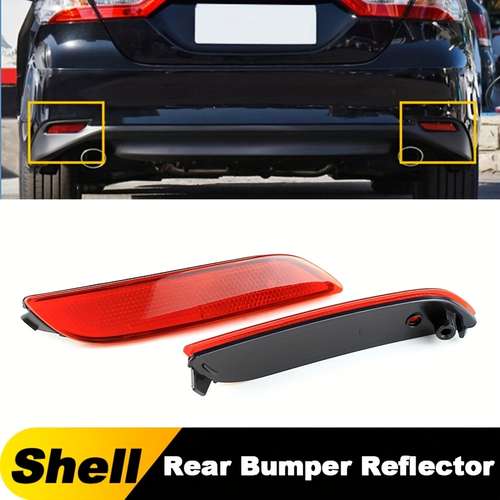 MZORANGE Pair Left+Right Rear Bumper Reflector Lights For Toyota RAV4 2013-2015