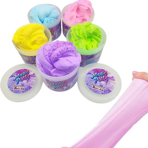 1pc amazing putty clay slime super light clay colored slime super light clay slime diy toys sensory toys for