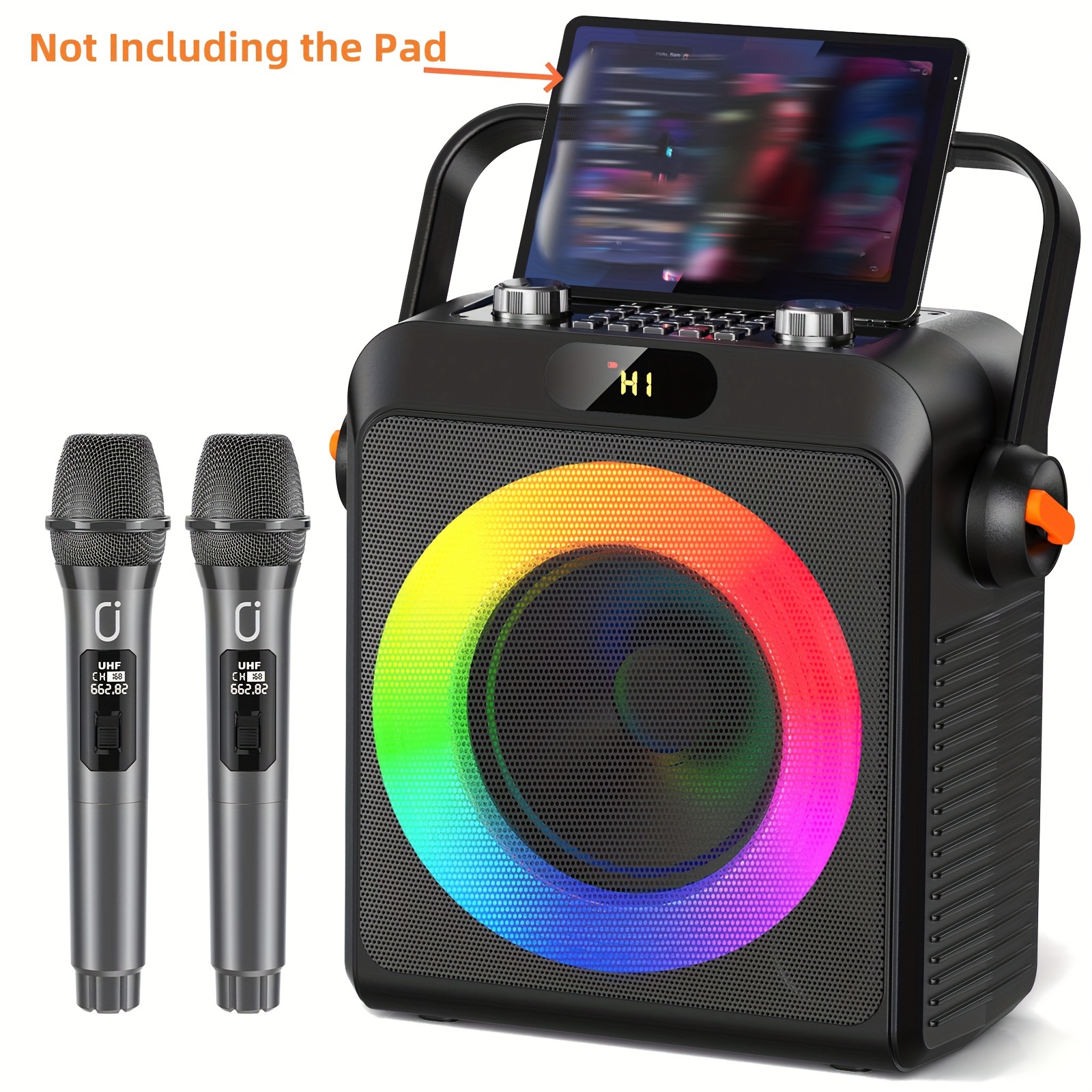 Karaoke Machines Microphone And Speaker Set Walmart Mini Wireless