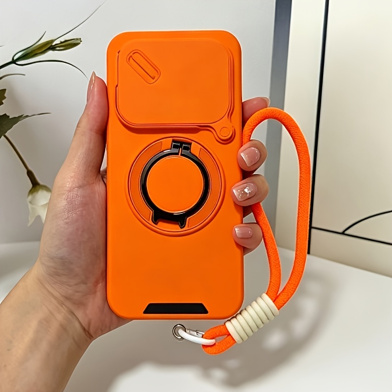 TEMU Phone Case - Matching Removable Hand Lanyard A Phone Case Durable Phone Cases 600 Lite X8d X6d X6c X6b X6a Metal Kickstand With Magnetic Holder