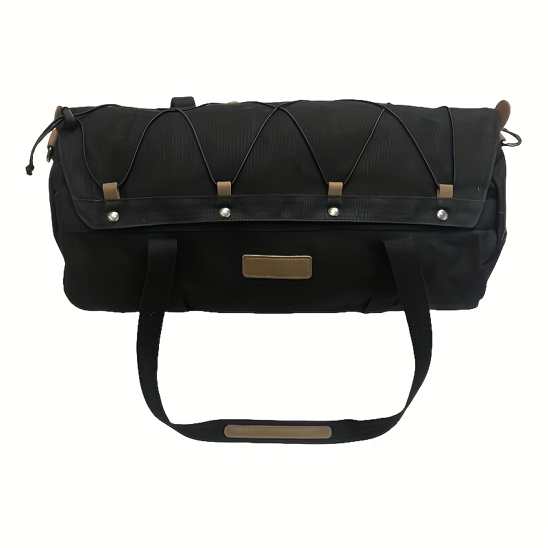 Classic Motorcycle Rear Seat Storage Bag, a Multifunctional Travel Tail Bag Designed for Outdoor Use, Featuring Both Shoulder And Hand Carry Options, Ideal for Cycling, Hiking, And Climbing
