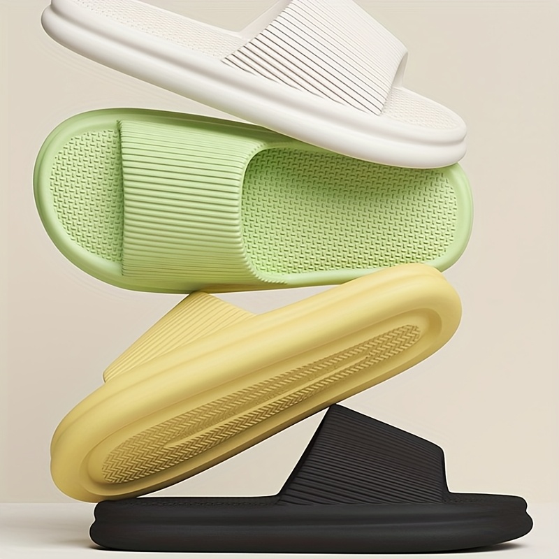 korean style platform slippers with thick sole outdoor suitable for home bathroom and casual wear cushioned height european women shoes Product details 3