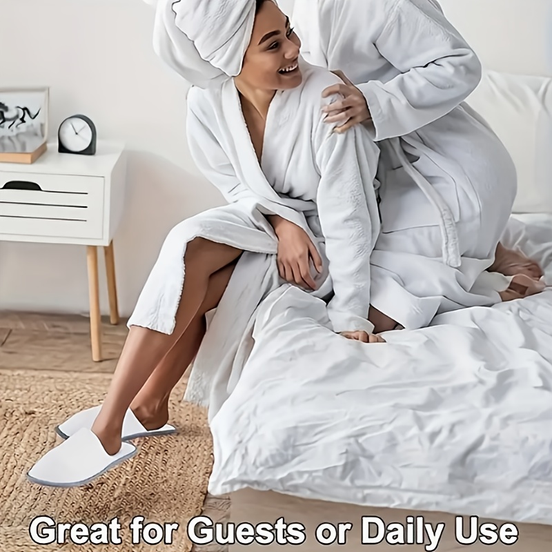 Pantuflas Desechables Zapatillas Invitados Casa Pantuflas