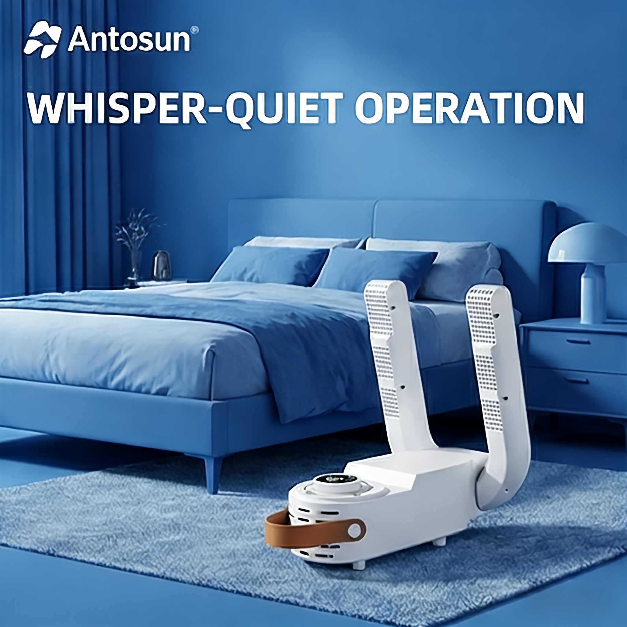 exclusive Antosun Footwear Dryer Odor Eliminator for Shoes, Equipped with Timer, Glove Dryer for Boxing, Collapsible, Suitable for Ski Boots, Socks, And Sneakers, Color: White, Without Battery 13 exclusive Antosun Footwear Dryer Odor Eliminator for Shoes, Equipped with Timer, Glove Dryer for Boxing, Collapsible, Suitable for Ski Boots, Socks, And Sneakers, Color: White, Without Battery - Image 13