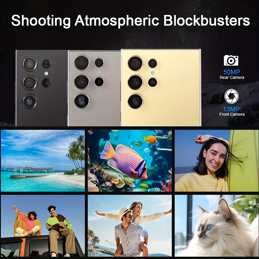 6.8inch Android Smartphone, Built-in Pen, Support 5G Network, Cell Phone, 12+512GB, Expandable Memory, 6800mAh, Support Face Recognition, GPS Navigation And Positioning, Dual SIM Standby, Complete Accessories, Portable Phone, Mini Phone, 4.0inch Pocket Small Phone, 3+32GB, Suitable for Back-up Phone, Holiday Birthday Gift Goodies