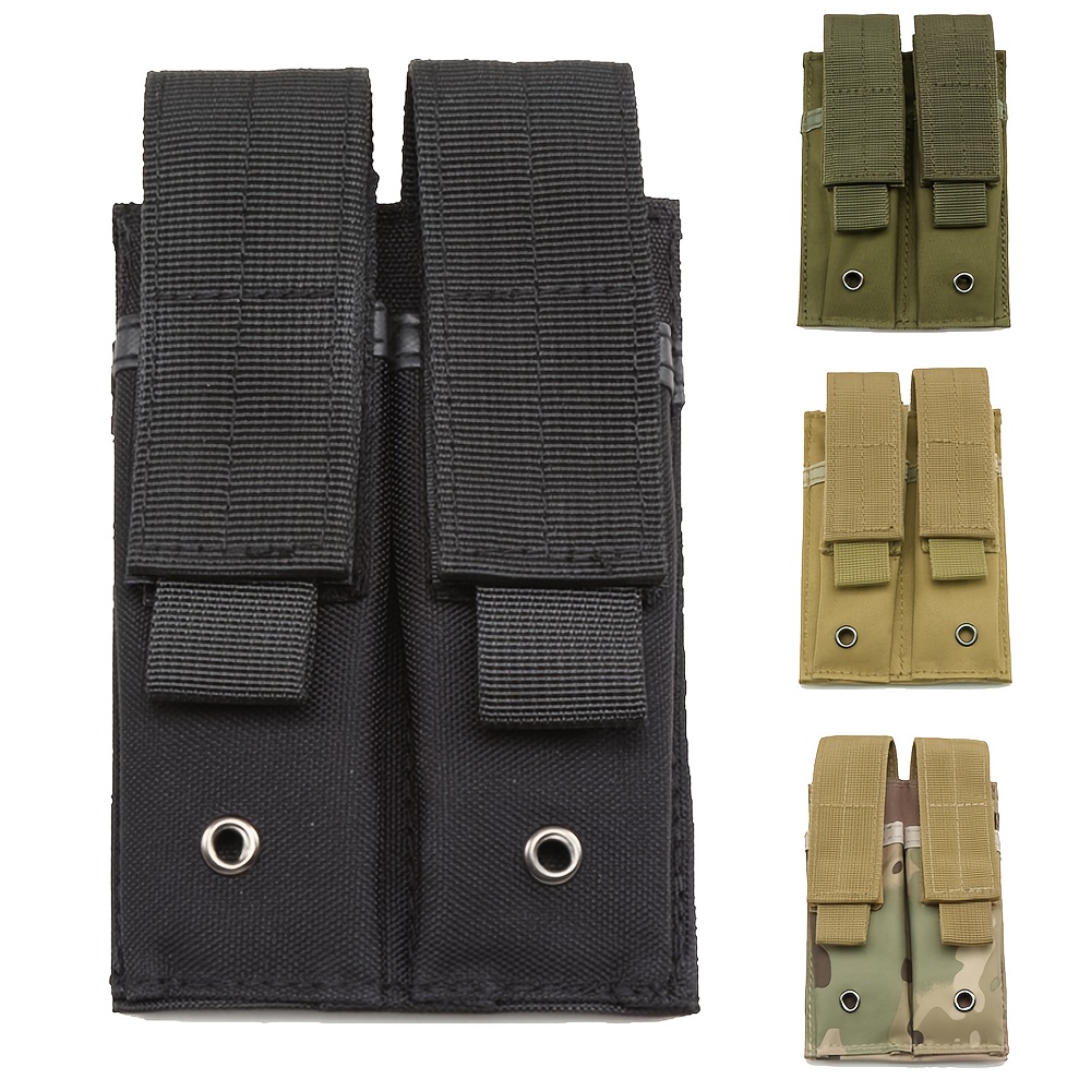 magnetic closure   pouch durable nylon ideal for flashlights magazines   hunting fishing