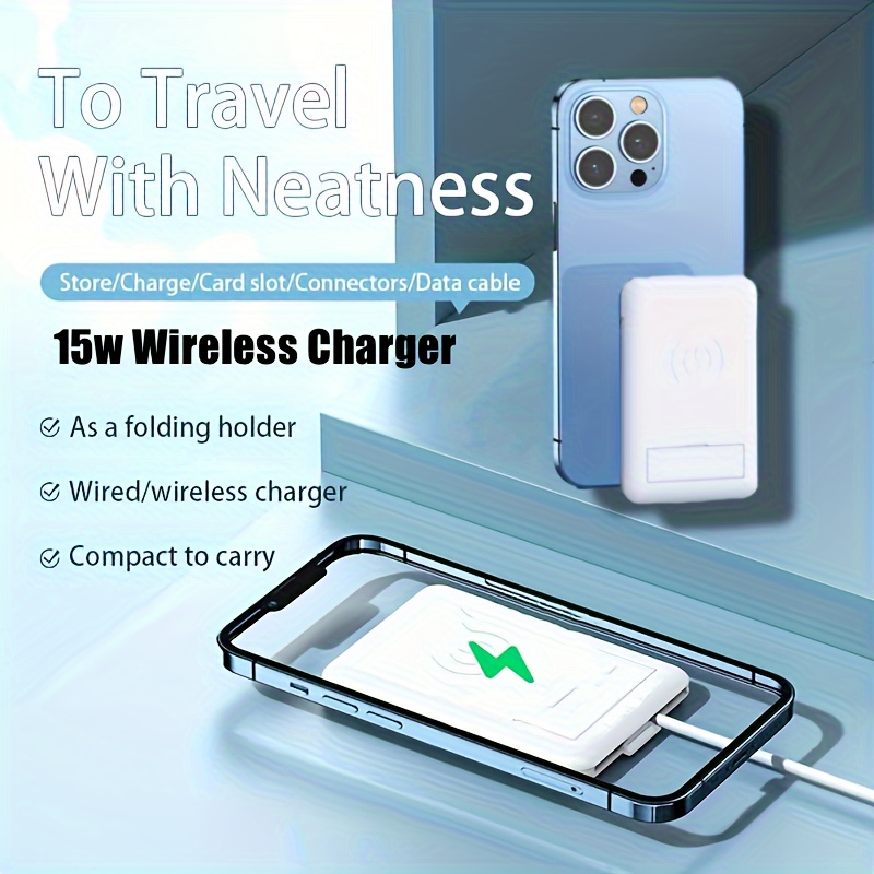 IPhone 12 Magsafe Charger Stand Hardwood Stand for iPhone 12 magsafe  Charger Not Included Birthday Gift New Phone Accessory 